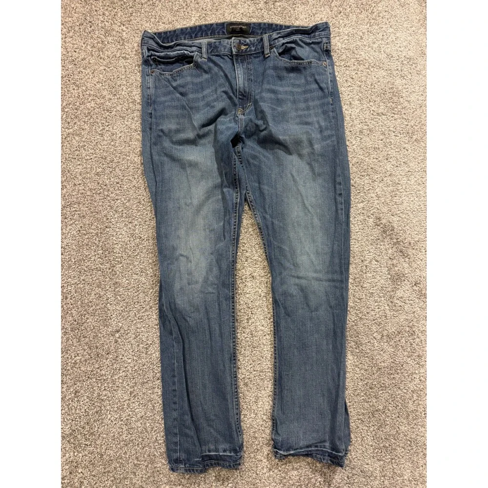 Banana Republic‎ Jeans Mens 36x32 Blue Slim Fit 100% Cotton Medium Wash Denim
